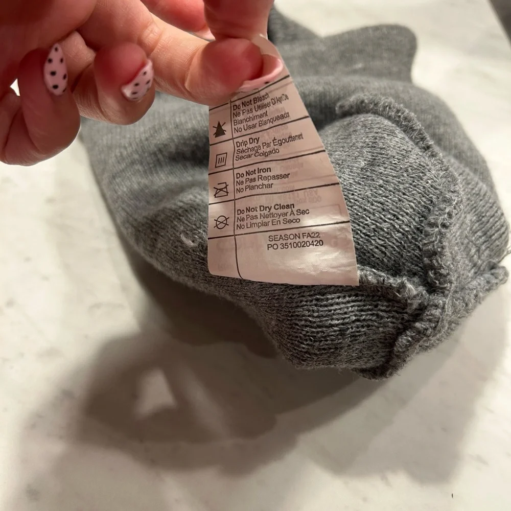 Carhartt A18 Gray Adult Beanie OS - Picture 4 of 4